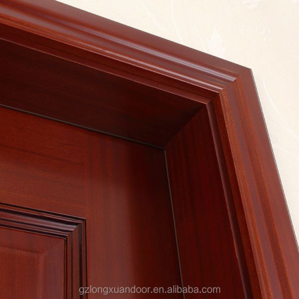 Bedroom Laminate Wood Door 2.1m Enviromental Friendly Oak Wooden Doors