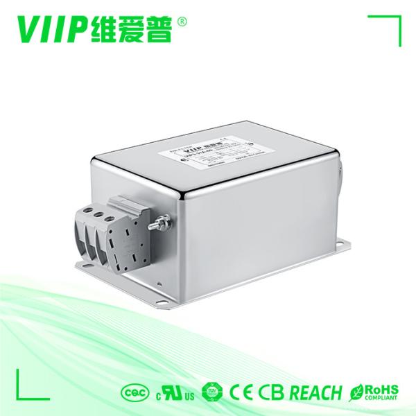 3 Phase EMI Filter with Very Low Leakage Current Corrosion Resistant and Compact Structure for Industrial Applications