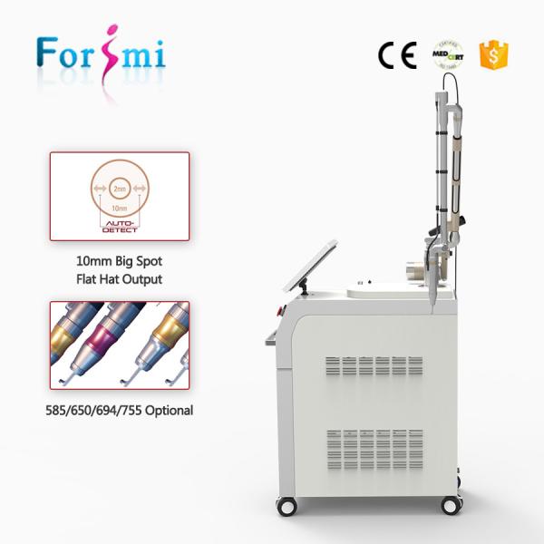 Top settings freckles pigment removal q switched nd yag laser prezzi delle macchine