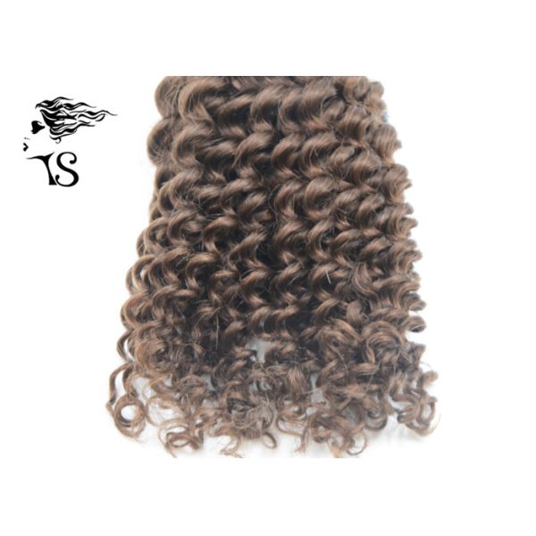 Kinky Curly Weft Hair Extensions Hair Weaving with 100% Mongolian Remy Hair