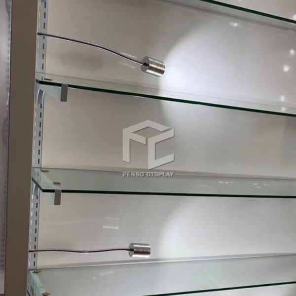 витрина дисплея магазина пара MDF 5mm толстая с освещением СИД T5