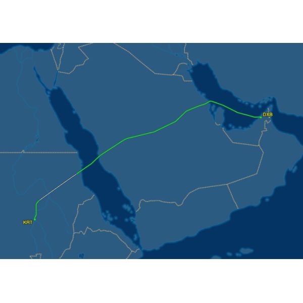 China Main Hubs International Cargo Delivery Service To KRT Airport