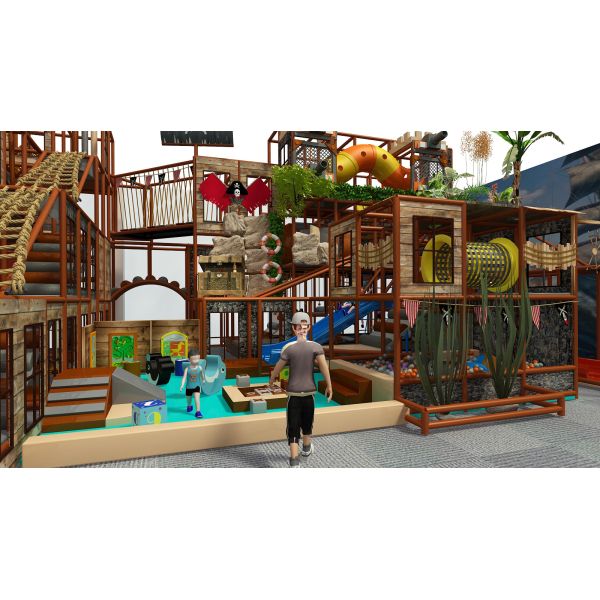 Commercial Kids Trampoline Park Equipment for Indoor Playgrounds
