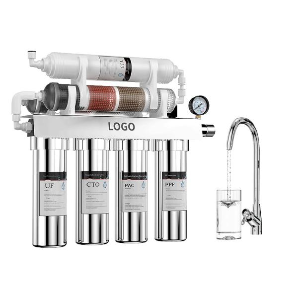 Purificateur d'eau potable à membrane d'ultrafiltration 9 couches en acier inoxydable 304