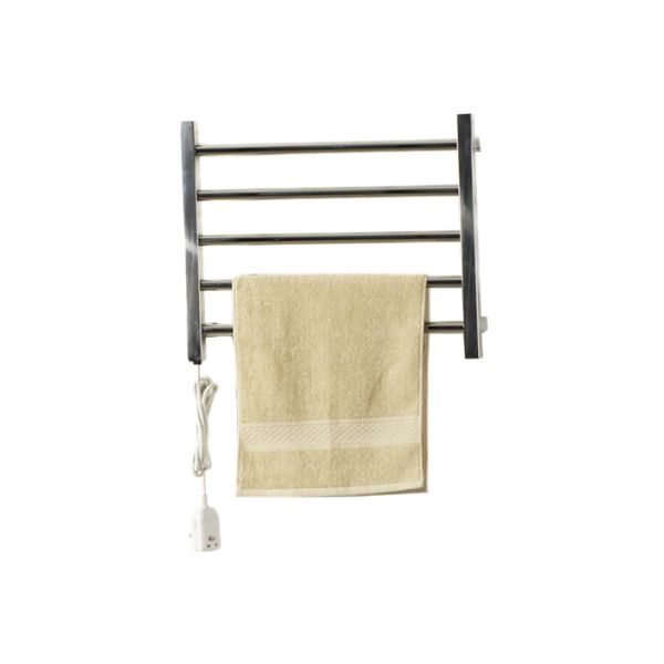 Stainless Steel Heated Towel Rail Wall Mounted Installation Electric Towel Warmer