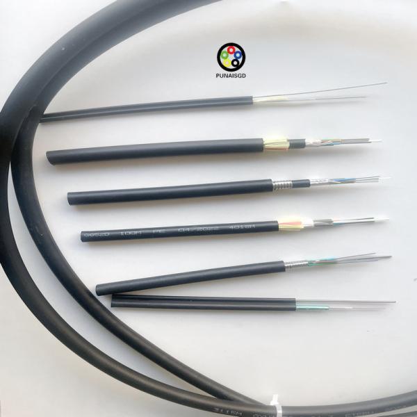 2 24 48 72 96 144 288 Core ADSS Double Sheath Fiber Optic Cable For 400m Span