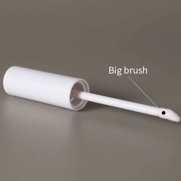 OEM ODM Clear Round Lip Gloss Containers Wand Tubes UV Coating