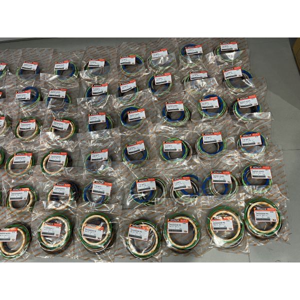 DOOSAN DH225 DH220 DX225 Boîte à O-Ring pour la construction de machines de réparation d'excavatrice de l'huile de jointure de sélection de l'huile de caoutchouc Ring Kit