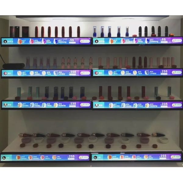 Stretched Bar Multi-Screen Digital Signage | Combined Commercial Display for Retail Shelves & Supermarkets