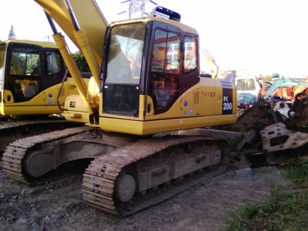 Used Excavator Komatsu PC200-7 Low Price