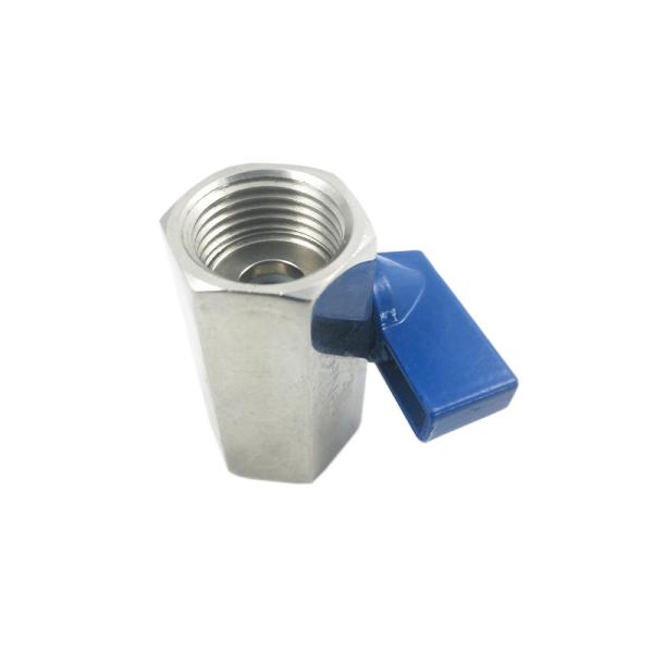 Hydraulic Power 1 4 Stainless Steel Valves Male Mini Ball Valve OEM Available