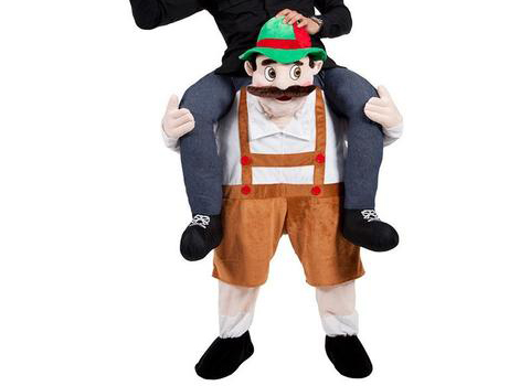 Adult Ride On Stag Mascot  Animal Mascot Costumes Bavarian Oktoberfest