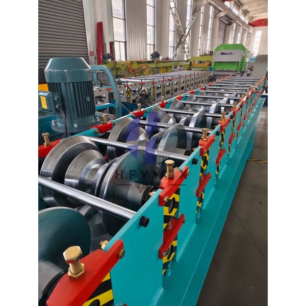 3 Phase 380V 300 Ridge Cap Roll Forming Machine Durable Precision For Metal Ridge Tiles
