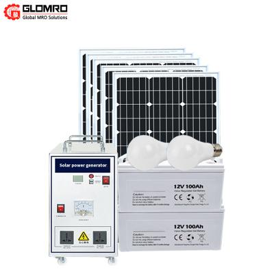 sistema de gerador solar solar do agregado familiar 4000W 5000W do sistema do picovolt da energia 220V