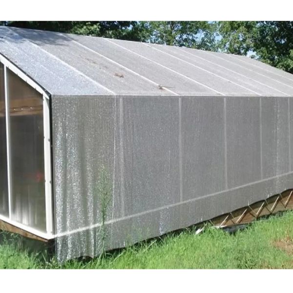 Outdoor Shading Net Agriculture Metal Aluminum Foil Shade Sails & Enclosure Nets for Parking Garden with Silver Eyelet