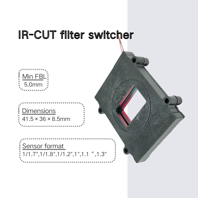 Day-Night Infrared Cut Filter Switch for Enhanced Imaging