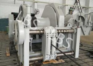 Smooth Drum Spooling Device Winch / Wire Rope Ranging Device Winch