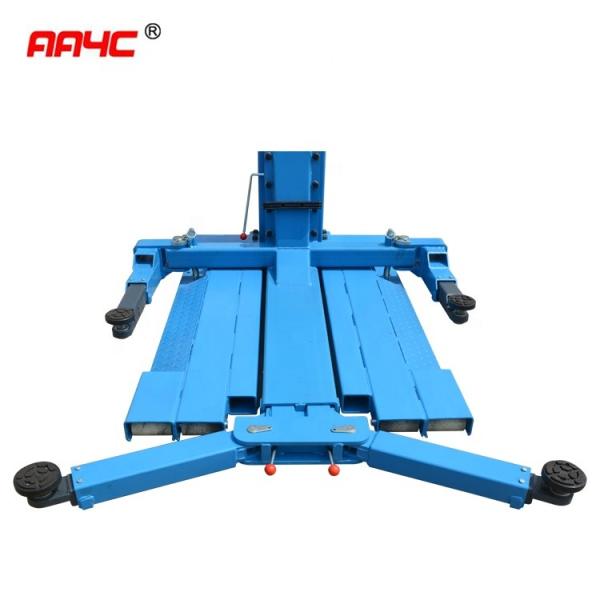 AA4C 1 Post Car  Lift  Hydraulic One Post Vehicle Lift Single Post Car Hoist 2.5T 1.8M Car Parking Lift
