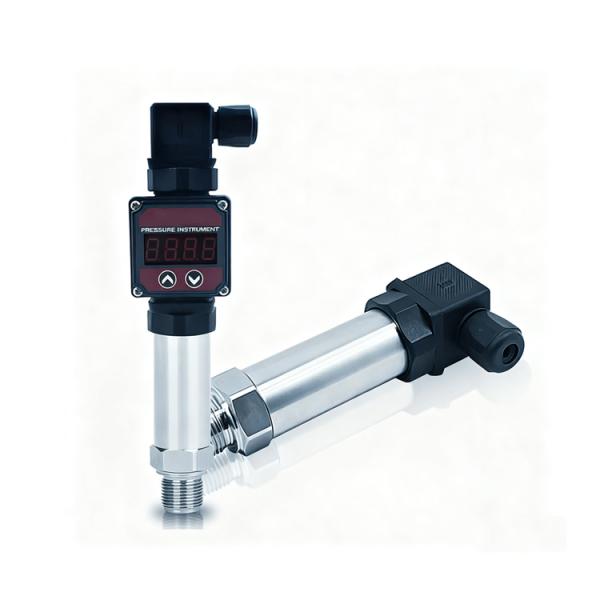 Industrial Pressure Sensor Suppliers 10~30V DC Pressure Transmitter 4-20ma Digital Pressure Transmitter 0 10 Bar Barometric Sensor Air & Water Transducer for Vacuum Best Price