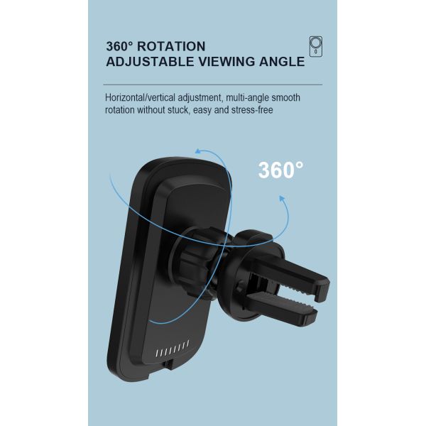 Portable Qi Wireless Car Charger