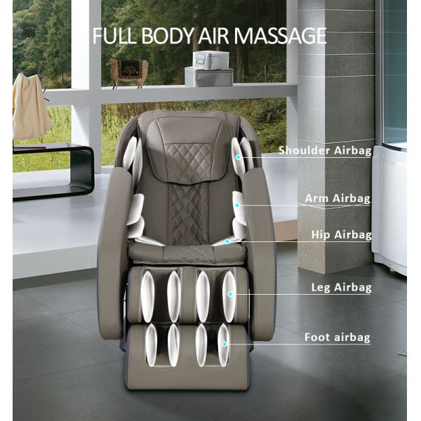 PU ABS 3d Ultimate Smart Massage Chair KC Zero Gravity ROHS ODM