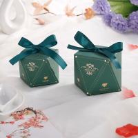 Boîtes de bonbons en papier sur mesure avec logo pour Noël / mariage / festival