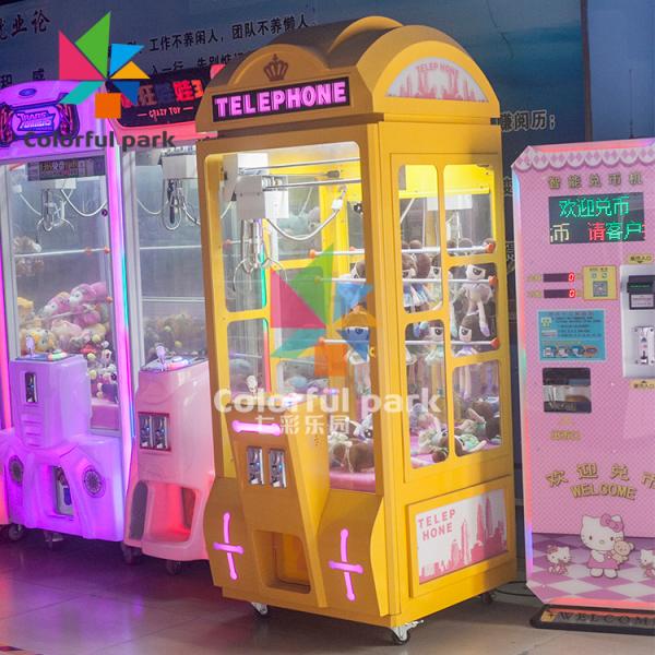 Crystal Love Claw Crane Game arcade prize gift BV20 bill acceptor arcade toy crane claw machine