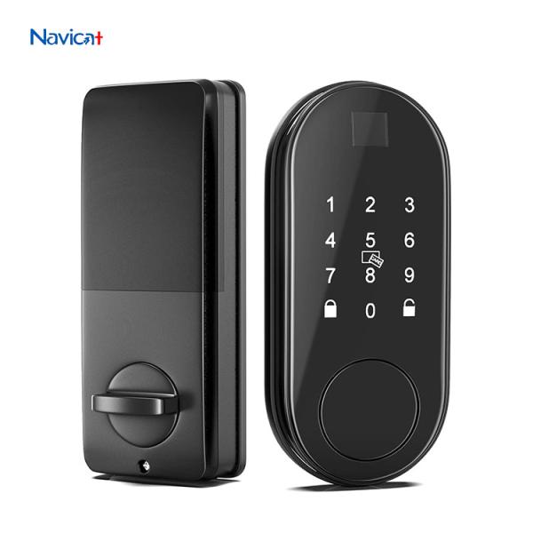 Aluminum Smart Home Door Lock Anti Theft Sliding Door Smart Lock