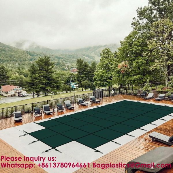 14X26ft, 16X30ft, 17X32ft, 18X34ft, 18X36ft 20x40ft Solar Pool Cover Roof Inflatable Covered Pool For Giant Rectangle Inground Pool Safety Cover – Durable, Reliable Protection Easy Installation