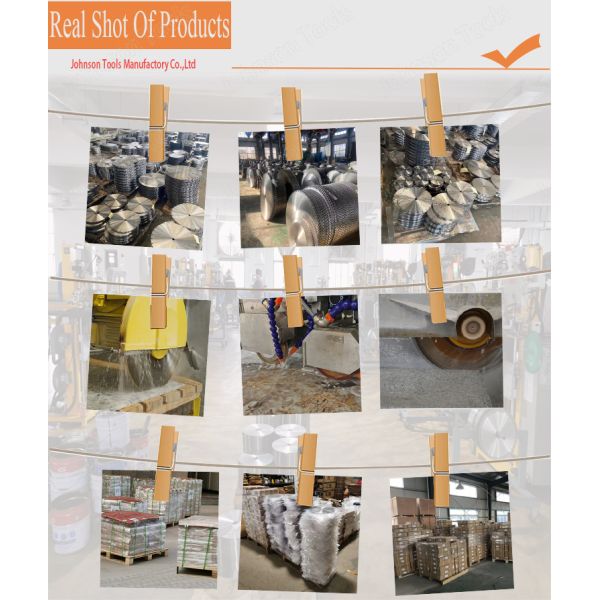 300 мм лазерно-сварные бриллиантовые режущие лезвия с ключевым слотом для резки гранита