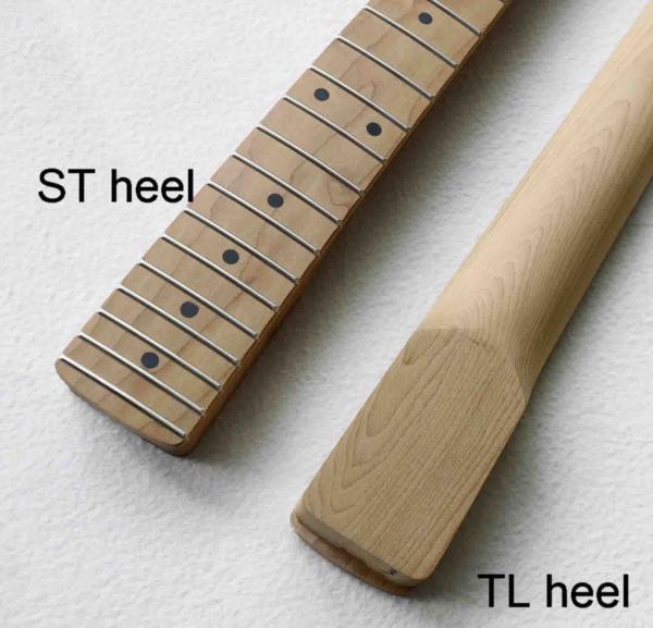 Custom Grand Paddle Guitar Headstock Unfinished Roasted Maple ST Guitar Neck Electric Acoustic Guitar Accept Kinds OEM