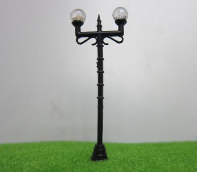 model 1:100 plastic lamp pole,1:150 plastic yard light,LED light scale lamp,model light,build lamppost