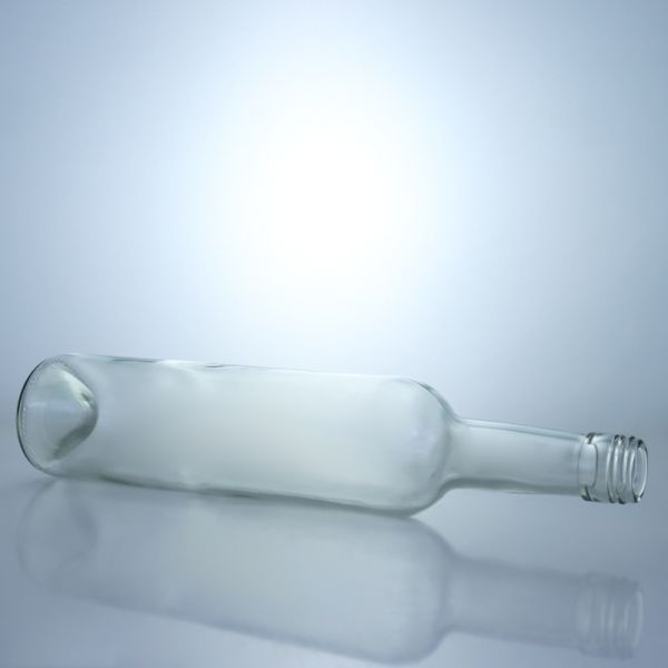 500ml Glass Liquor Bottle for Whisky Gin Rum Vodka Decal Surface Handling and Screw Top