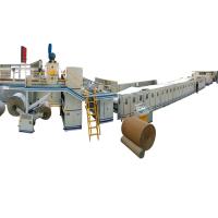 220v machine de fabrication de boîte en carton de 3 plis complètement automatique