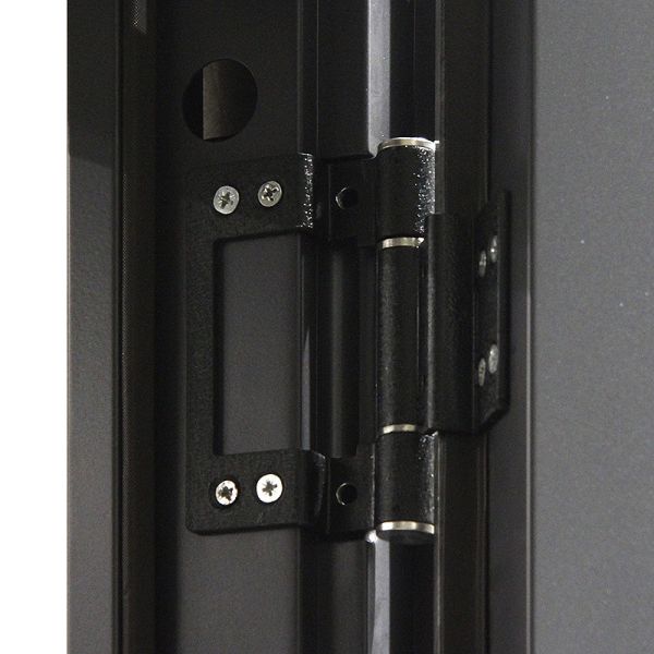 Single Swing Steel Door High Security  Modern Outdoor  Visible/Invisible Hinge
