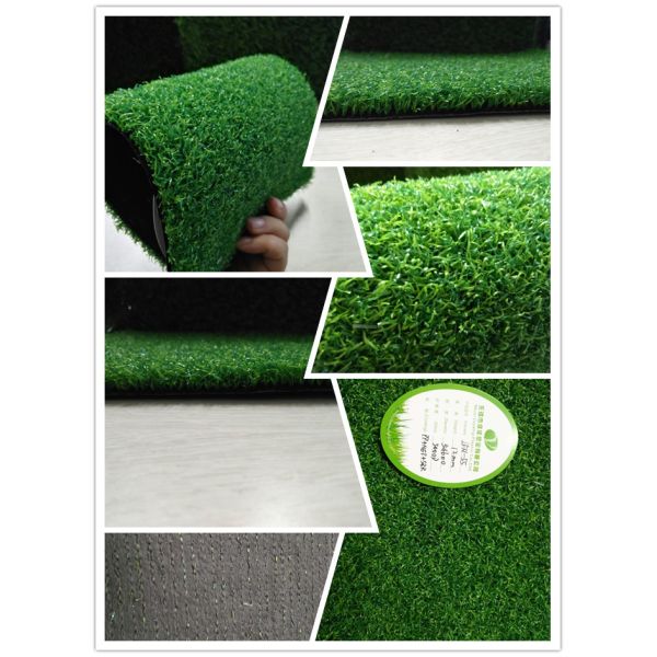 Promotion Artificial Golf Grass / 15mm Synthetic Golf Green Ornamental