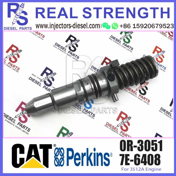 High Quality Diesel Fuel Common Rail Injector 4P-9075 0R-3051 for Caterpillar 3508 3512 3516 Engines
