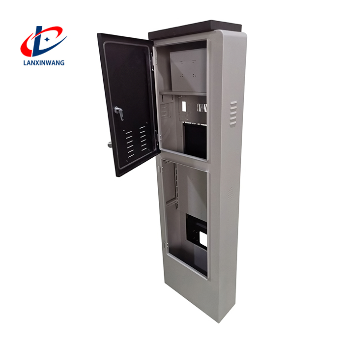 Metal License Plate Recognition Terminal Cabinet for Parking Lot