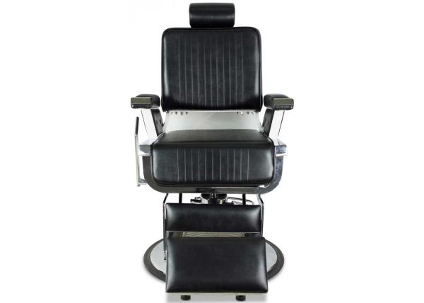 Traditional Reclining Barber Chair For Beauty Salon , Barber Stools Chairs