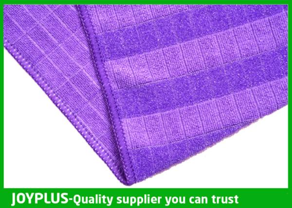 New professional Kitchen&bathroom Cleaning Cloth ,Purple Microfiber Cloths for Cleaning