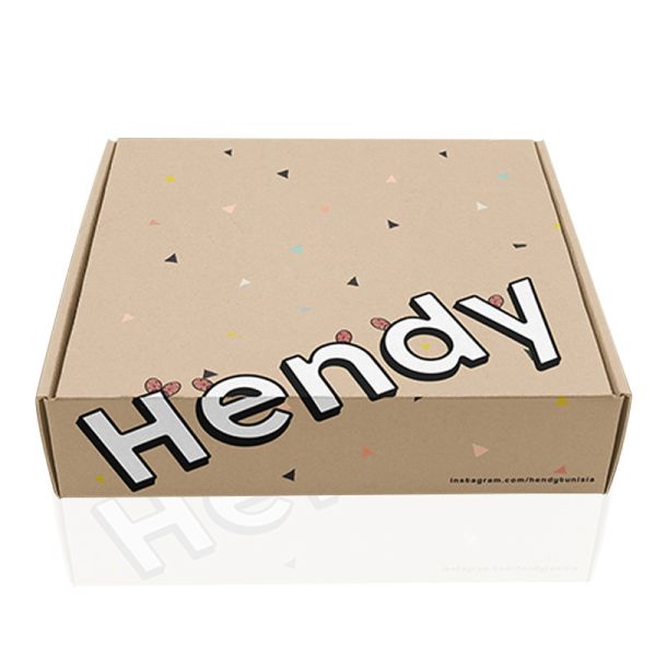 Ear Lock Blue Colored Corrugated Mailing Boxes 3 Ply 5 Ply