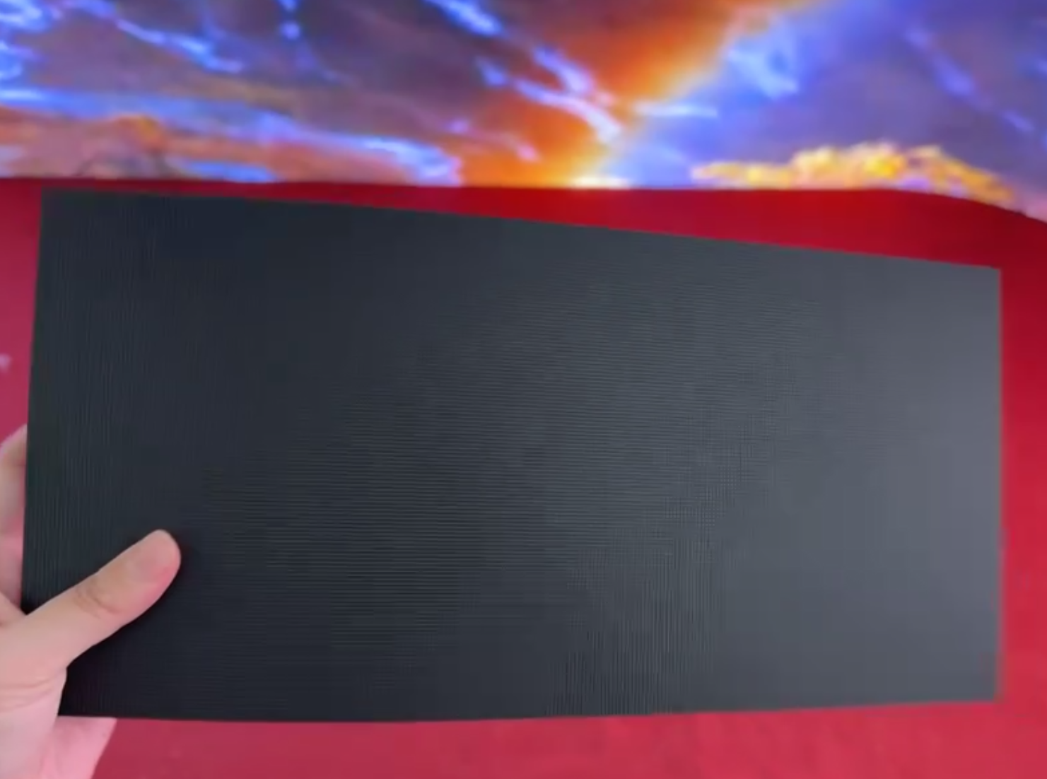 Внутренний GOB P1.25mm Гибкие светодиодные дисплейные модули 320x160mm Высокая производительность