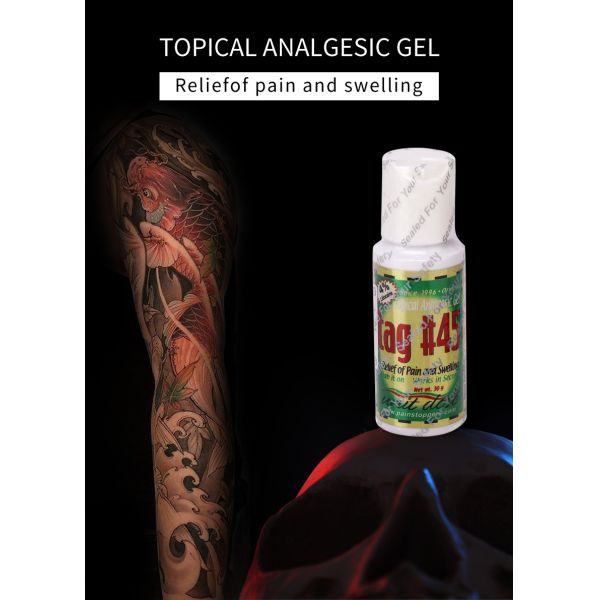 Tag04 30g/pcs Numbing Gel for Microblading and Permanent Makeup Pain Relief Solution