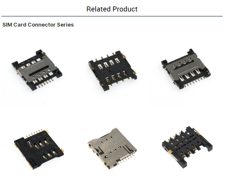For DM3 Series 9P Pin Micro SD Card Connector Push-Push SMT T-Flash Type with External Welding SUS Shell for PCB Applications