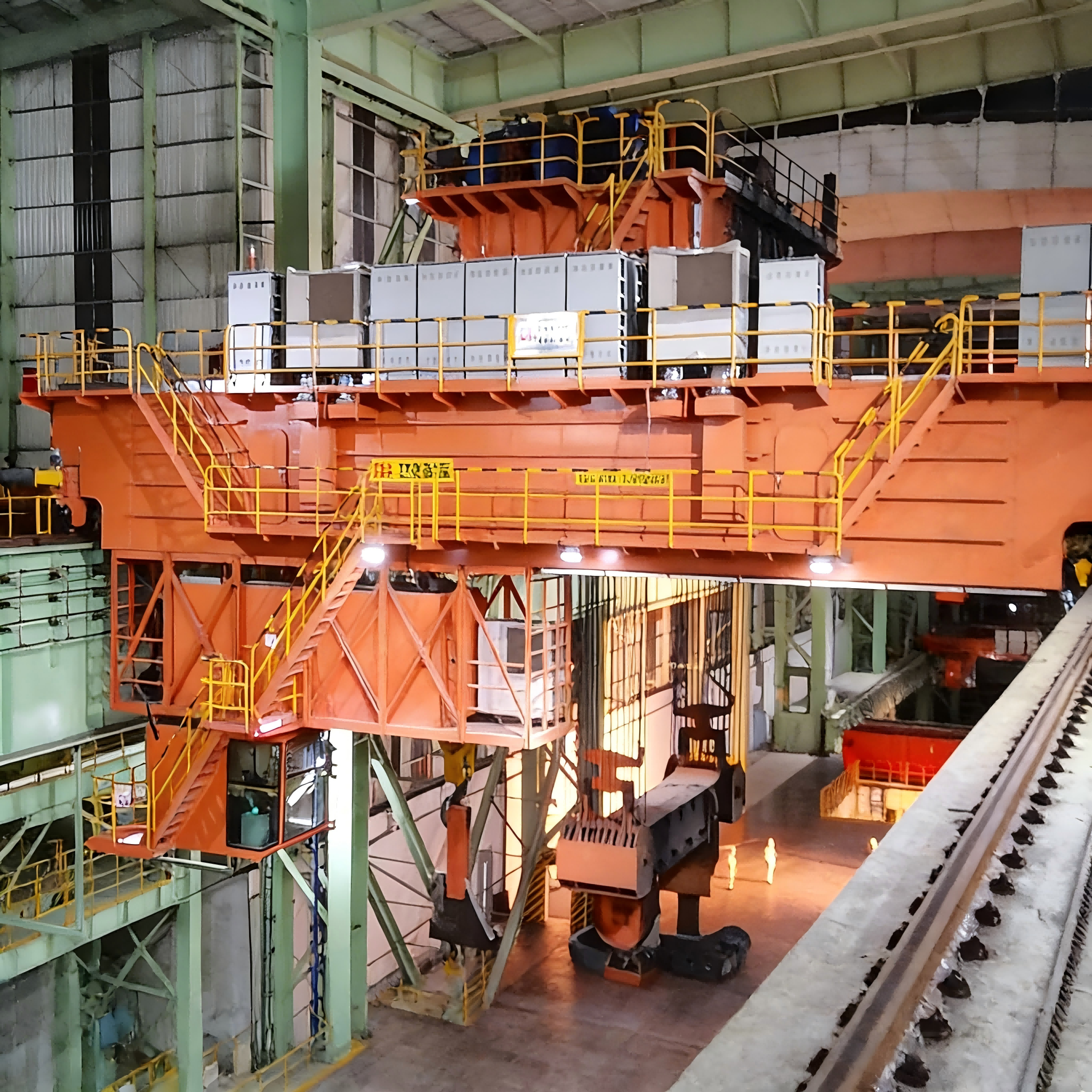 QDY Type Double Girder Overhead Crane for Metallurgical Industry Casting Crane