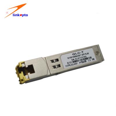 Petite forme 100M Compatible With Juniper de RJ45 SFP d'en cuivre commercial de module