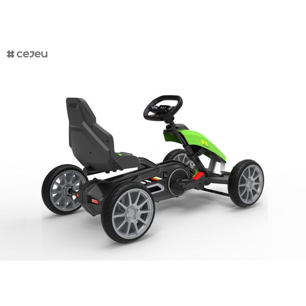 12V Battery Kids Go Karts Stroller for Toddlers Two-Seat Off-Road Car Toy