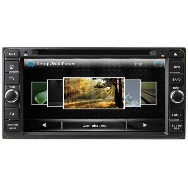 Ouchuangbo Wholesale Car GPS DVD Player for Toyota Fortuner /Avanza /Terios Auto Radio BT USB RDS OCB-6957A