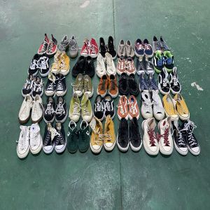 Nylon Canvas Used Brand Shoes Trendy Japan Korea Second Hand Street Wear Shoes