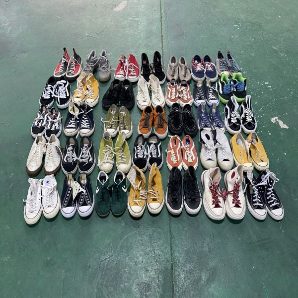 Nylon Canvas Used Brand Shoes Trendy Japan Korea Second Hand Street Wear Shoes